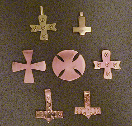 Pagan Hammers and Christian Crosses