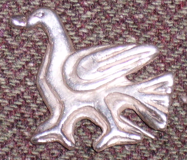 Viking Duck Brooch